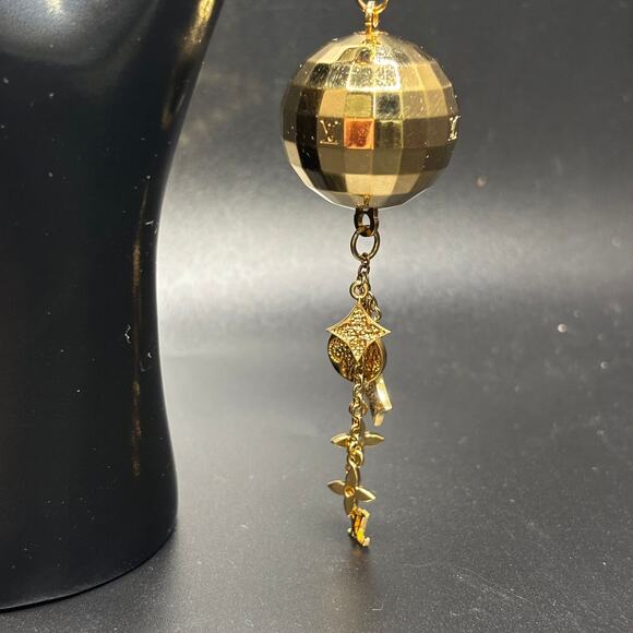 LOUIS VUITTON Porte Cles Glitter Disco Ball Charm - Picture 2 of 7